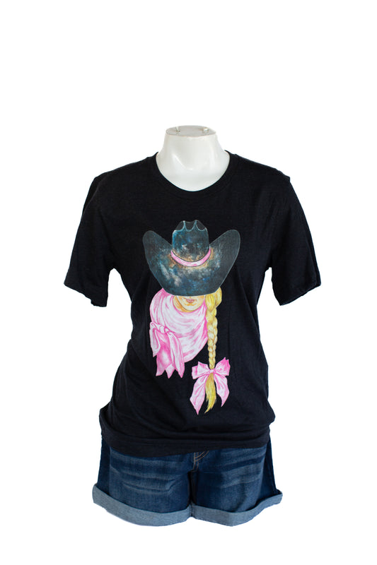 Sterling Kreek Pretty Puncher S/S T-shirt Black Cowgirl