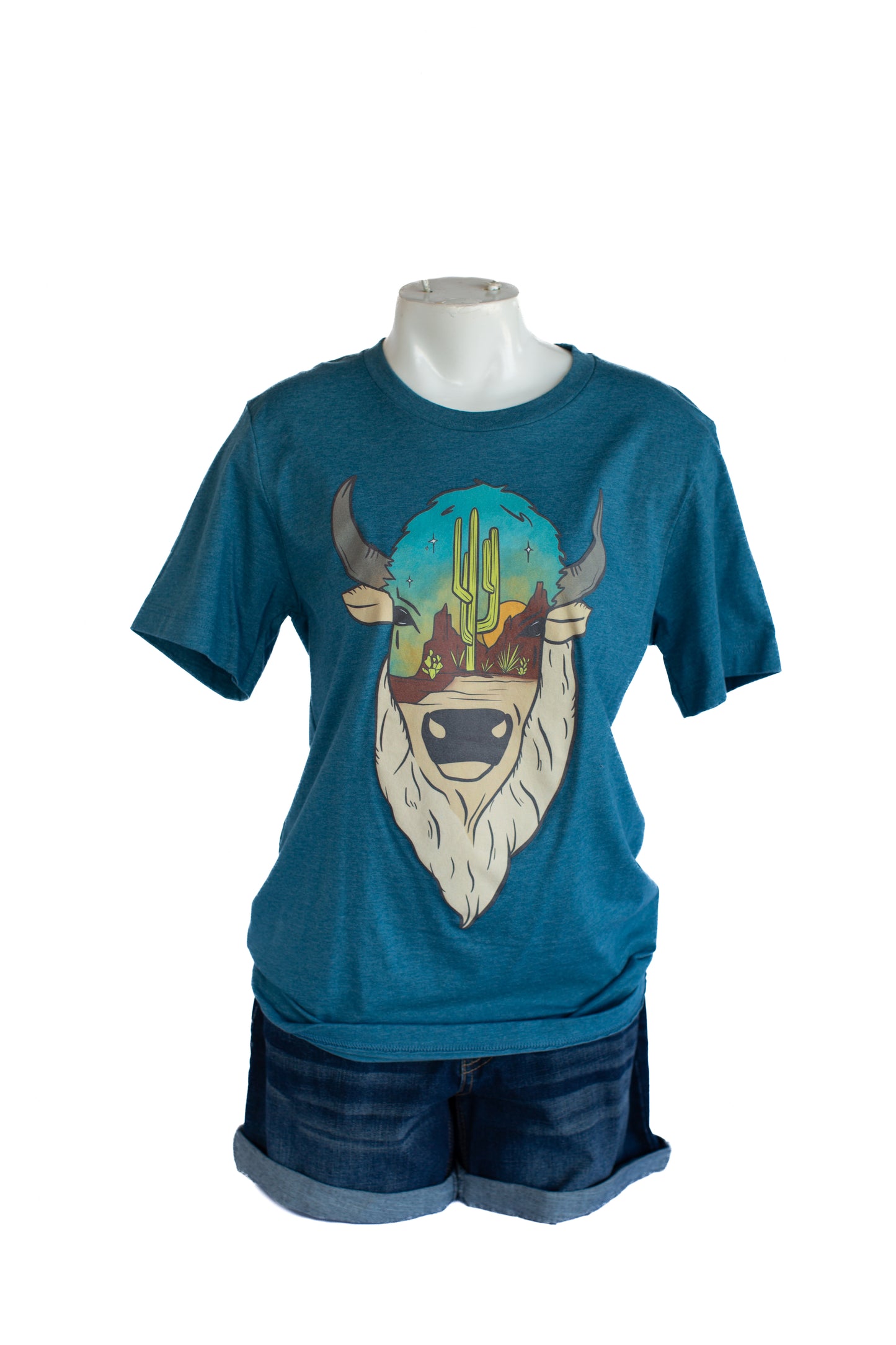 Rowdy Crowd Buffalo Creek S/S T-shirt Blue