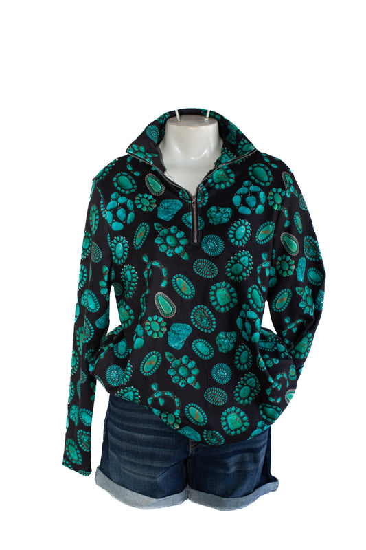 Sterling Kreek Navajo Blossom Pullover