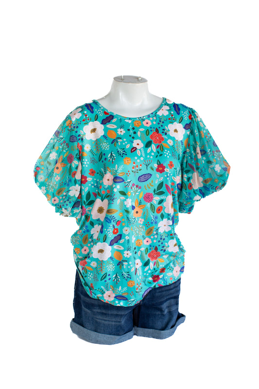 Sterling Kreek Beautiful In Bloom Top